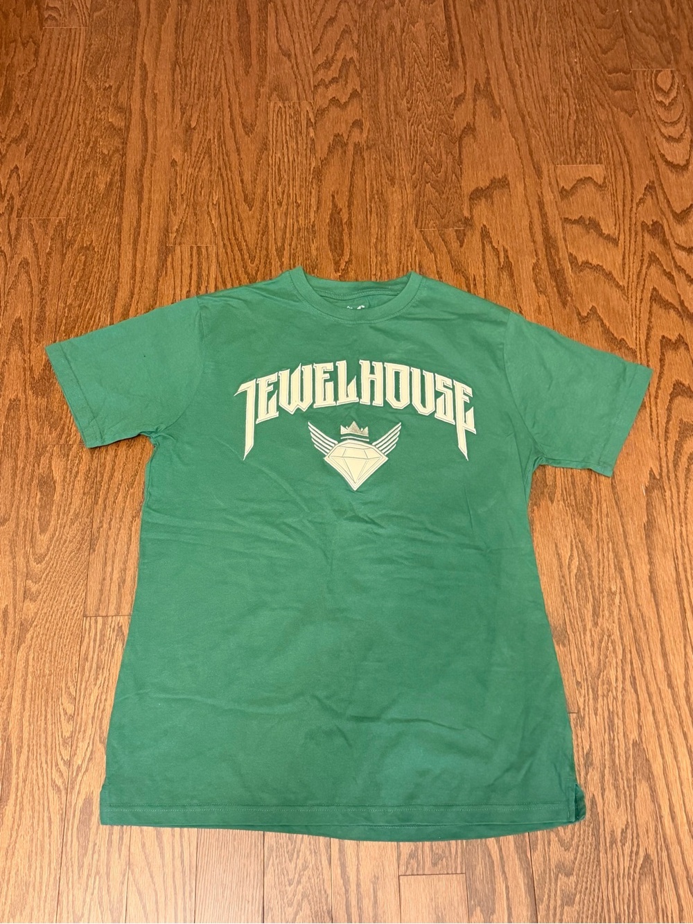 Men’s Green Graphic Short-Sleeve Tee